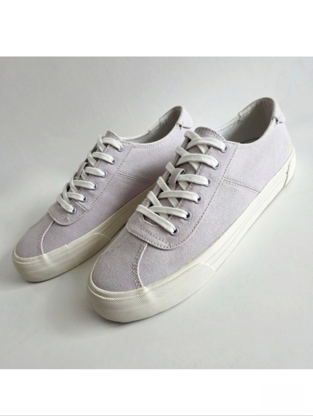 Madewell Sidewalk Low Top Purple Platform Sneakers In (Re)Sourced Canvas, 9.5